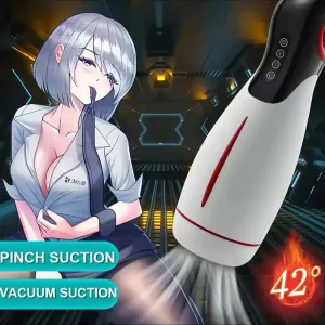3D Internal Structure Telescopic Rotation Lotion Auto Masturbator