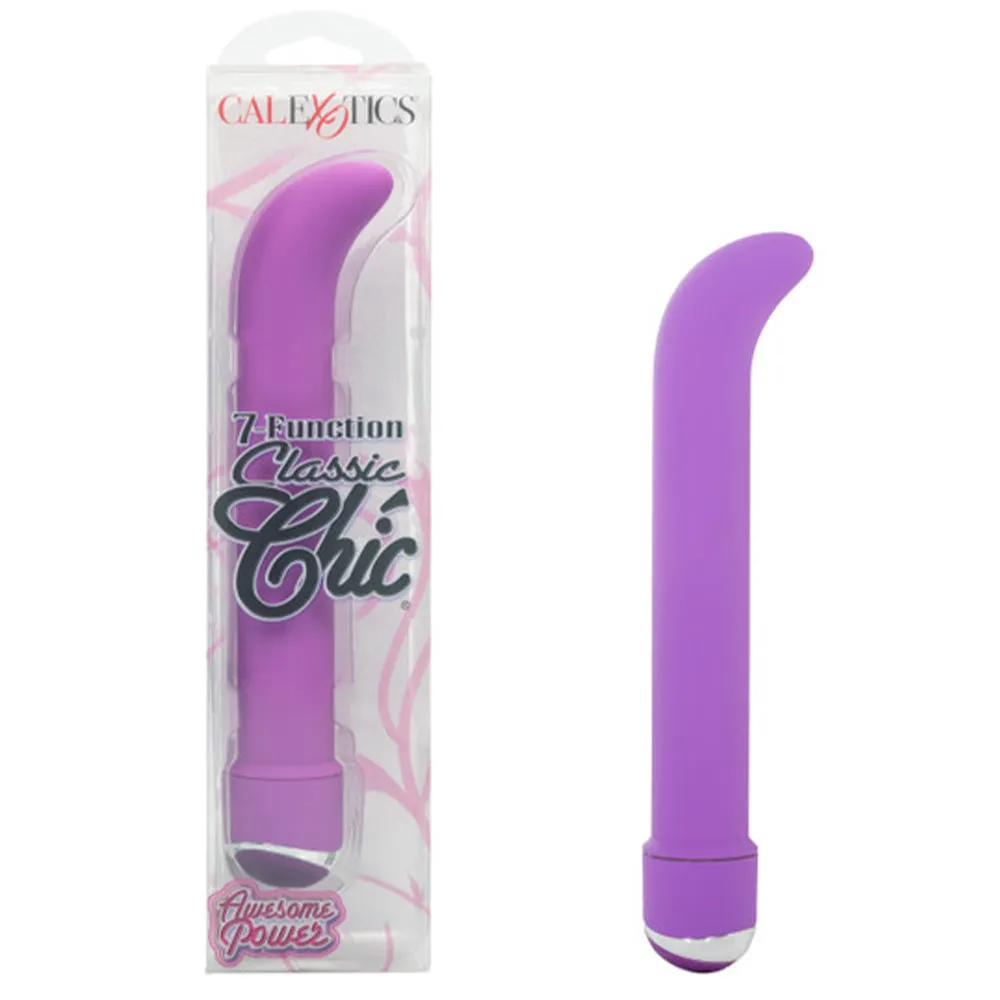 7 Function Classic Chic G G-Spot Vibrator Purple 6.25