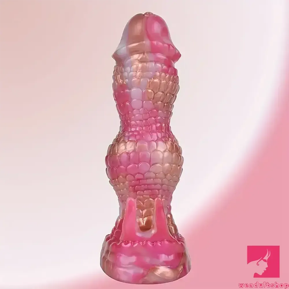 7.08in Fantasy Monster Dragon Silicone Soft Dildo For Couples Women