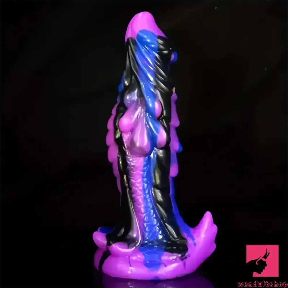 8.56in Large Animal Dragon Odd Silicone Soft Dildo Prostate Sex Toy