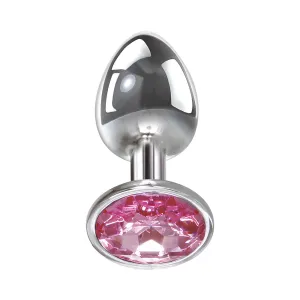 A&e Medium Pink Gem Anal Plug