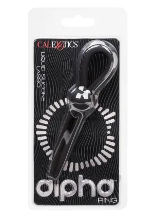 Alpha Liquid Silicone Lasso Black