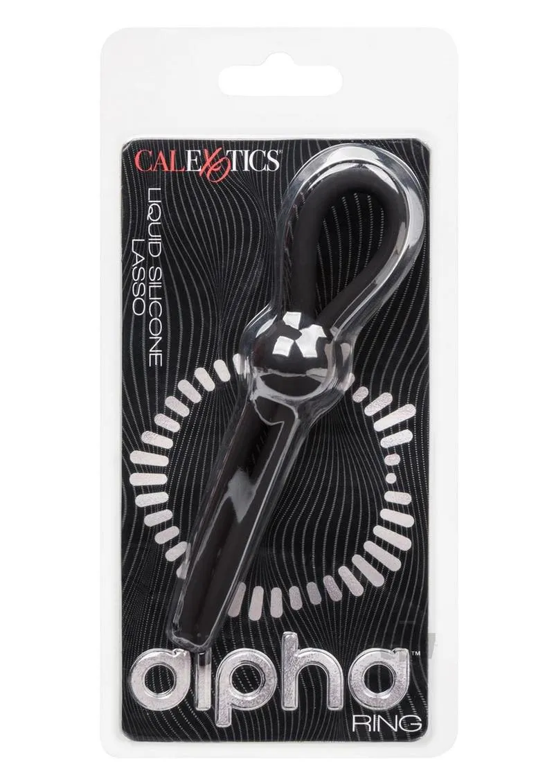 Alpha Liquid Silicone Lasso Black