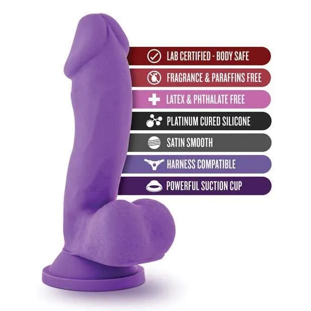 Blush Novelties - Ruse Juicy Pleasure Dildo 7 (Purple)