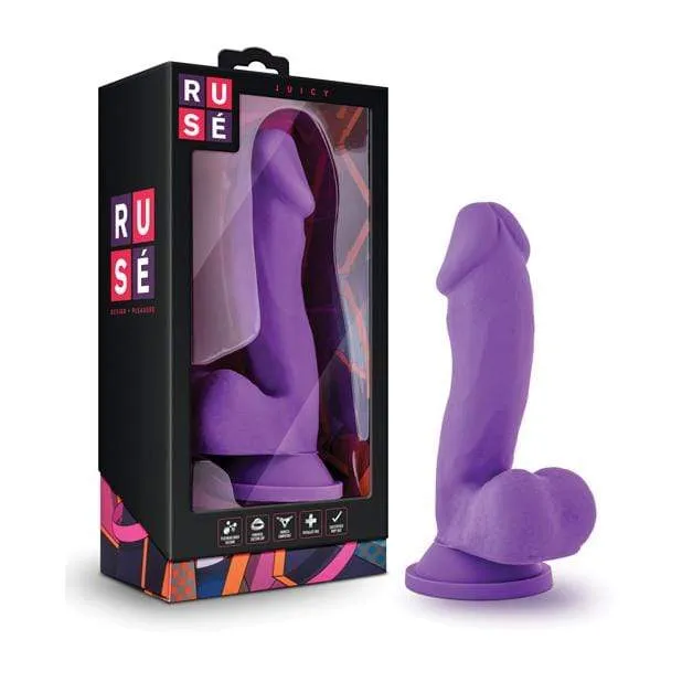 Blush Novelties - Ruse Juicy Pleasure Dildo 7 (Purple)