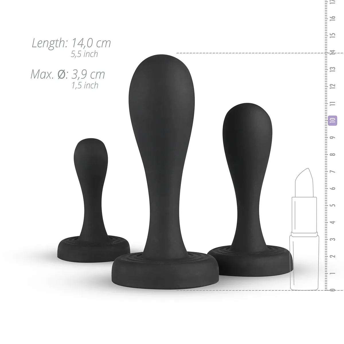 BUTTR ButtKickers Butt Plug Training Set Anal Kit Unisex Sex Toy