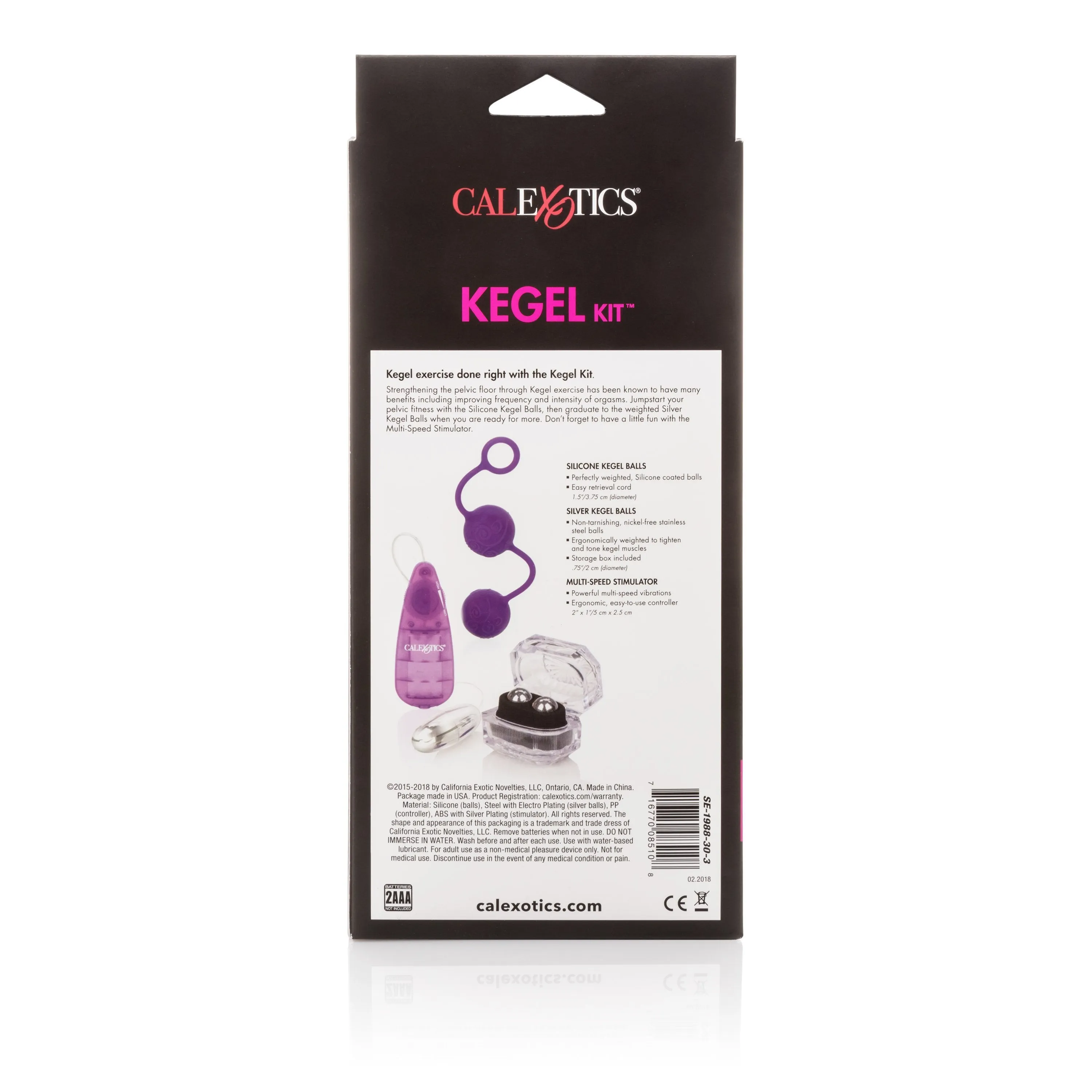California Exotics - Hers Kegel Exercisers  Starter Kit (Purple)