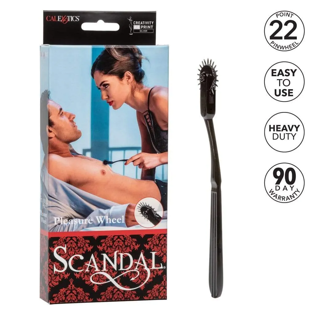 California Exotics - Scandal BDSM Pleasure Wheel (Black)