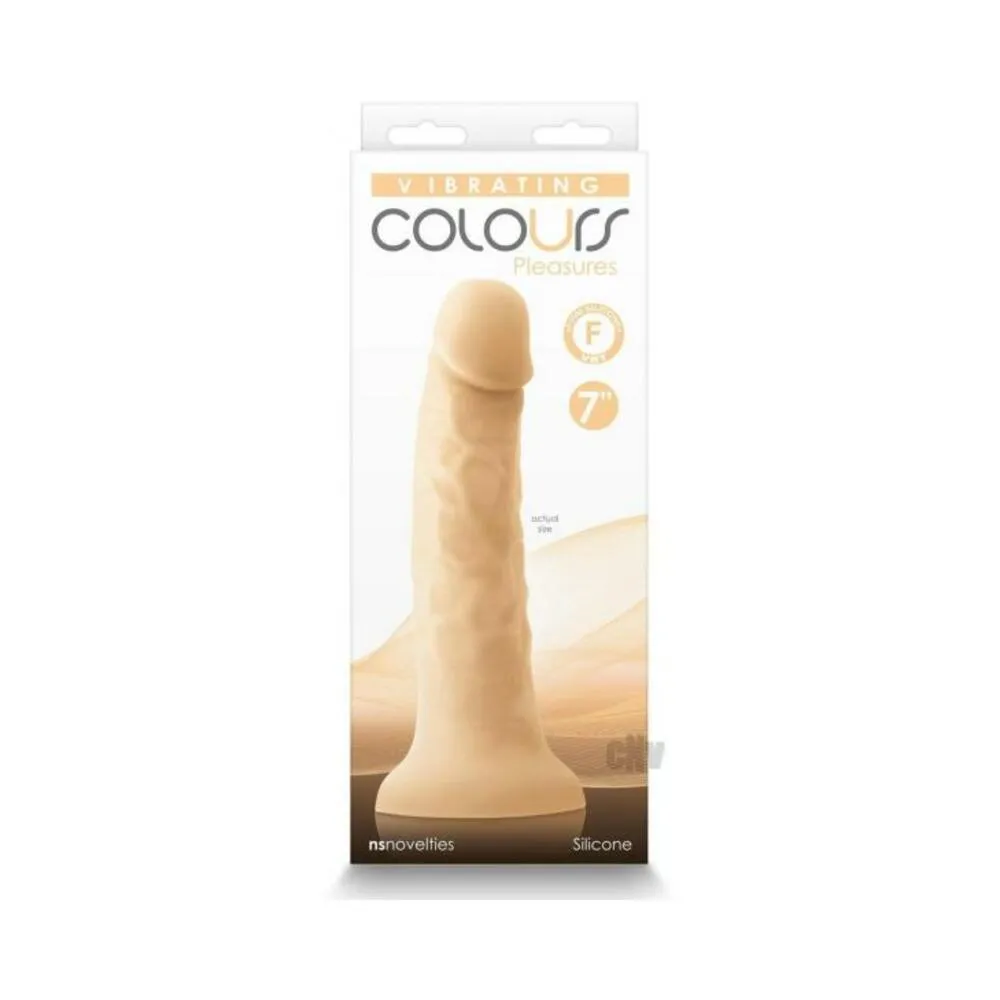 Colours Pleasures 7 In. Vibrating Dong Light