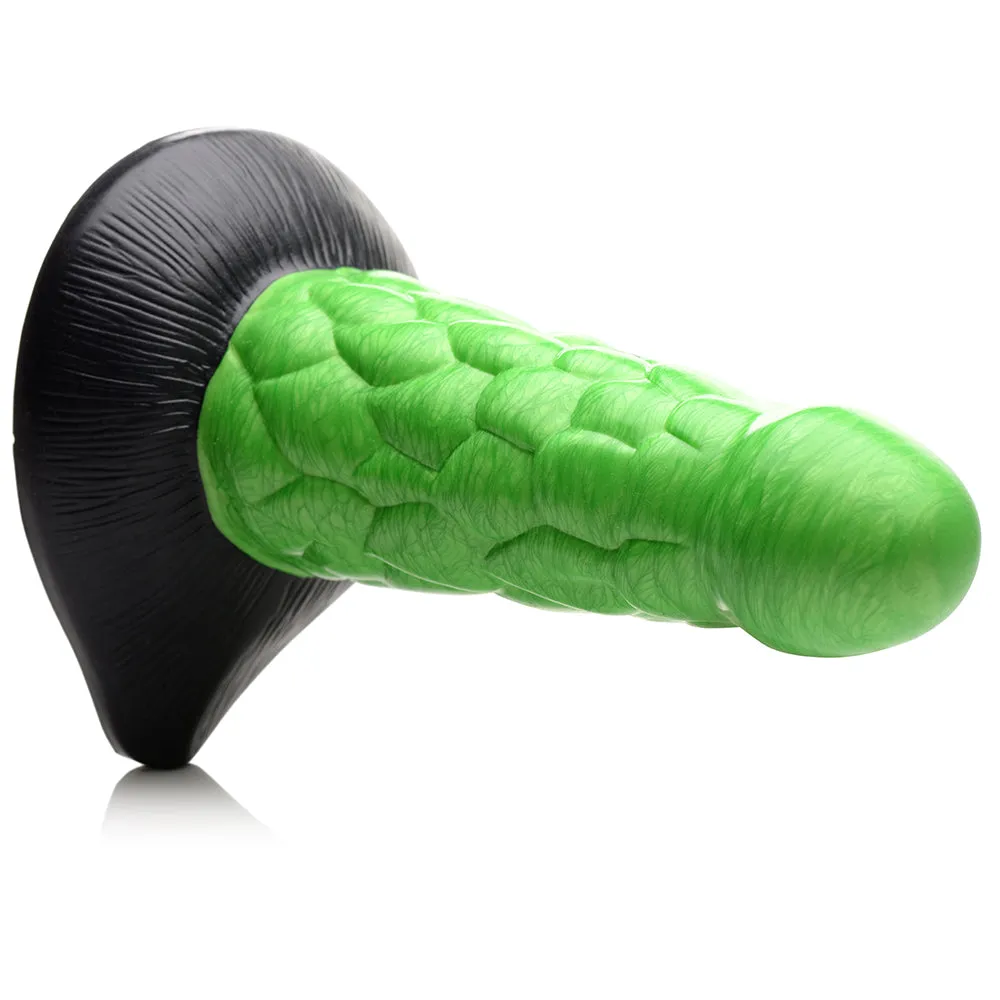 Creature Cocks Radioactive Reptile Thick Scaly Silicone Dildo 7.5 Anal Sex Toy