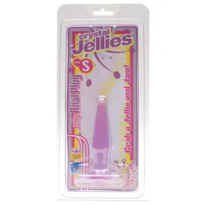 Crystal Jellies - Butt Plug Purple Small