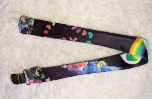 Dolls Cartoon Fabric Pacifier Clips
