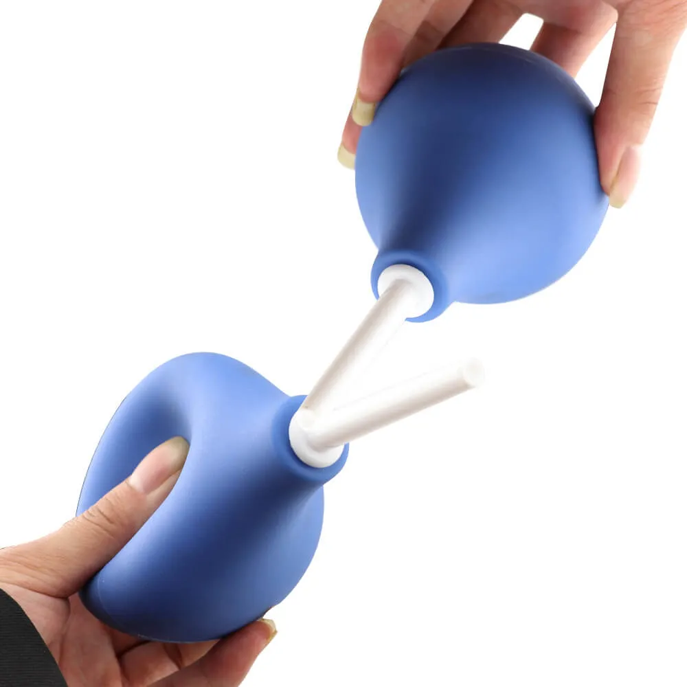 Enema Bulb Syringe Medical Rubber Irrigator For Vagina Anal