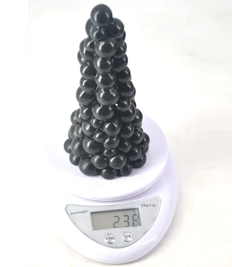 FAAK Grape Realistic Big Anal Plug Beads G-spot Clitoris Dildo Toy