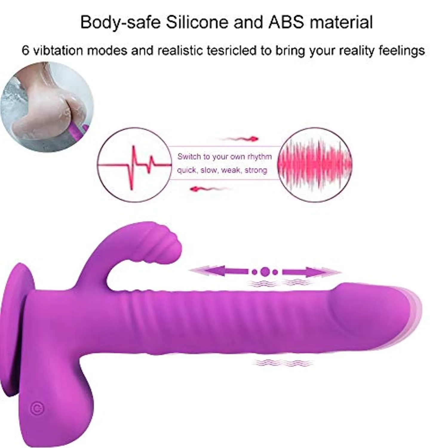 G spot Rabbit Dildo Vibrators