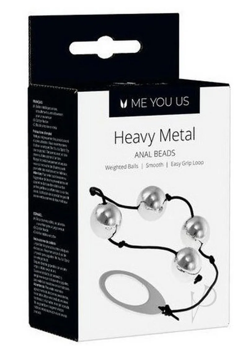 Heavy Metal Anal Beads Kinx