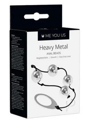 Heavy Metal Anal Beads Kinx