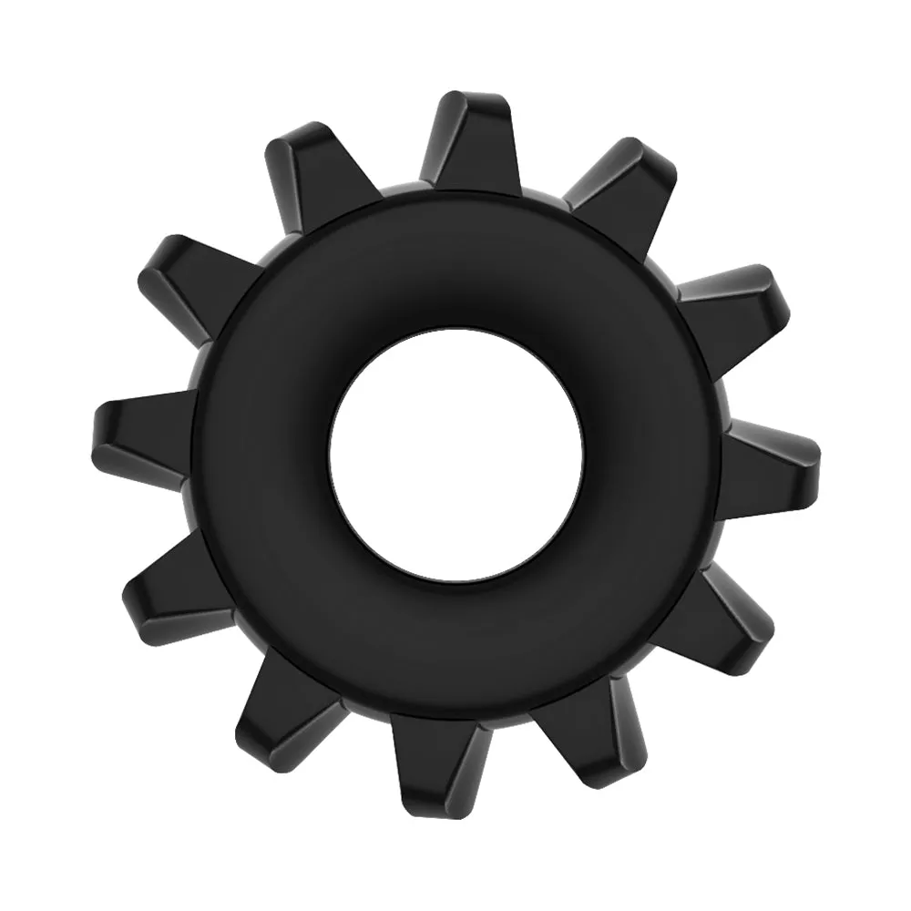 Lovetoy Power Plus Penis Stimulating Cock Ring Stretchy Couples Cockring Sex Toy