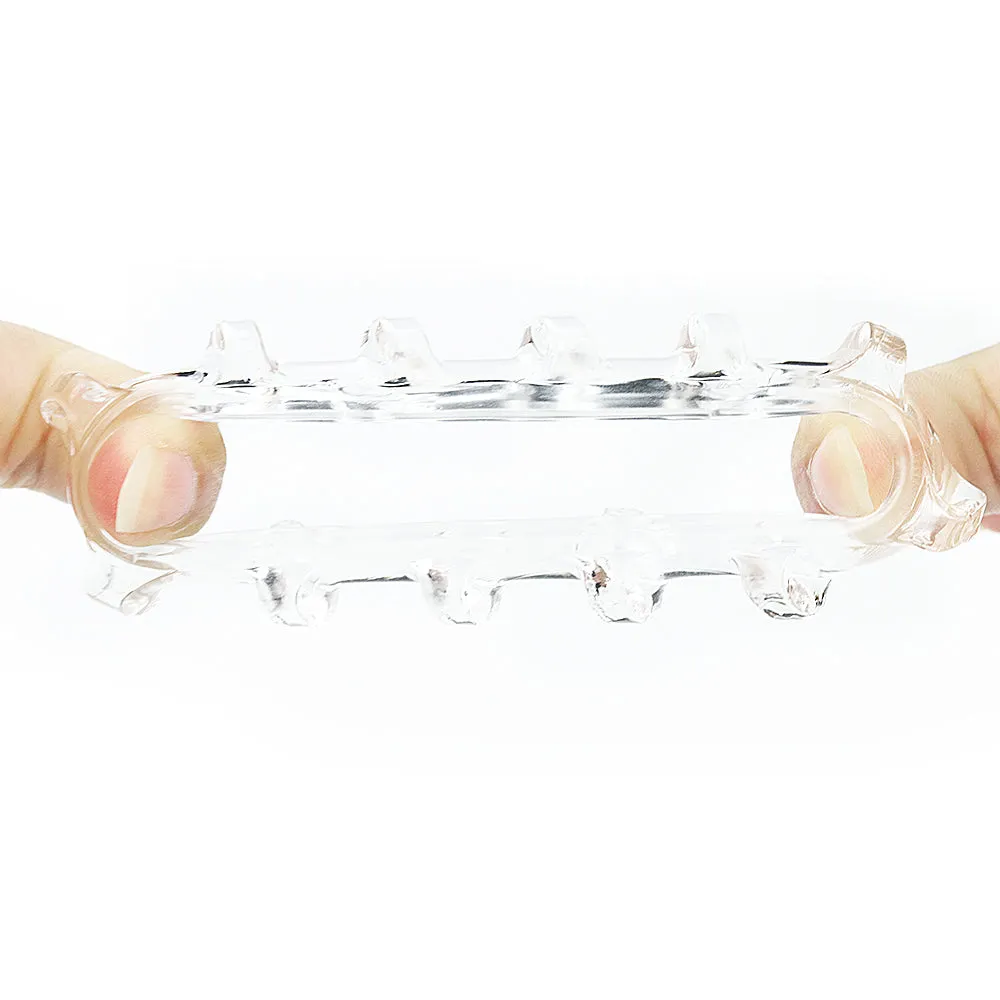 Lovetoy Power Plus Penis Stimulating Cock Ring Stretchy Couples Cockring Sex Toy