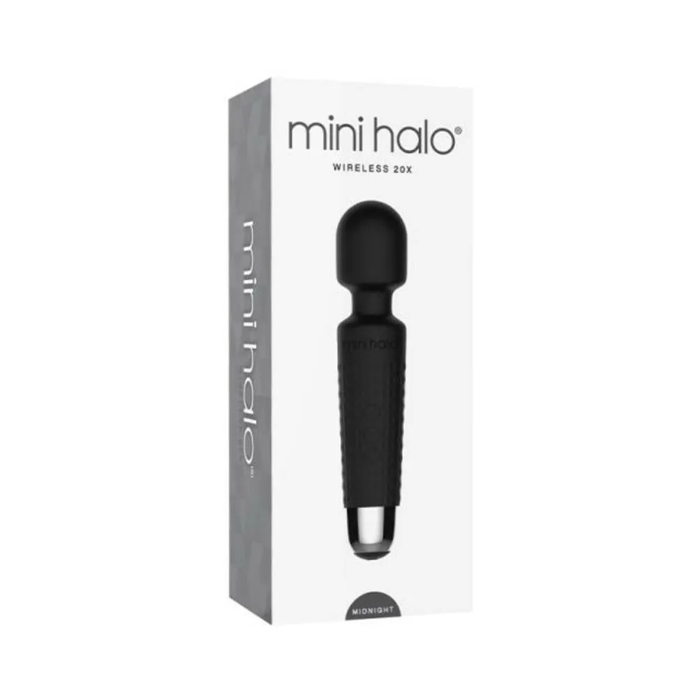 Mini Halo Wireless Wand 20x Silicone Midnight