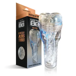 MSTR B8 In the Clear Anal Stroker. Bum Rush Canister