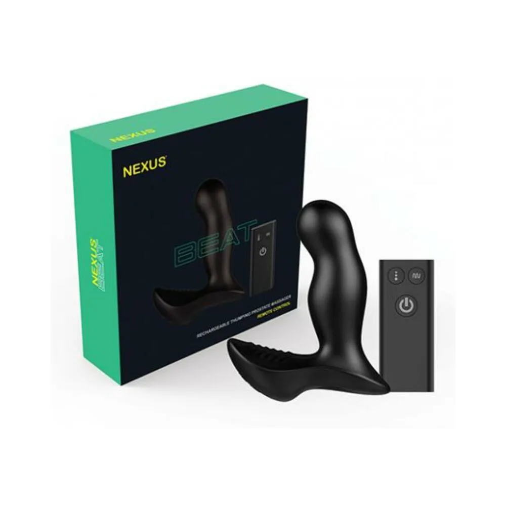 Nexus Beat Remote Control Prostate Thumper Black