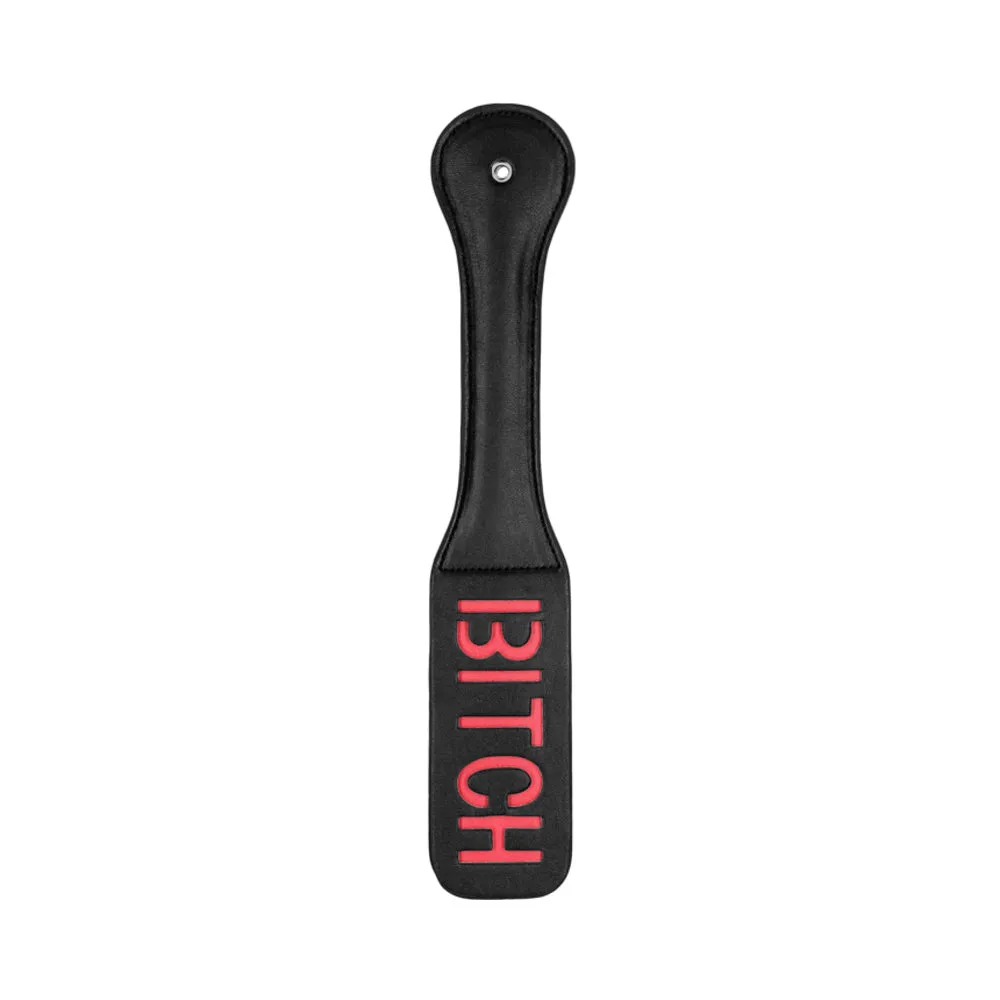 Ouch! Paddle - Bitch - Black