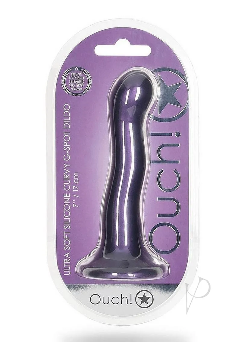 Ouch Ultra Soft Curvy Gspot Dildo 7 Prp