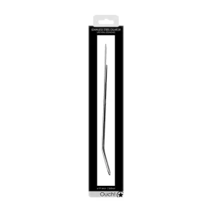 Ouch! Urethral Sounding Curved Stainless Steel Dilator 6 mm