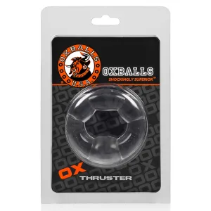 OxBalls Thruster Cockring. Clear