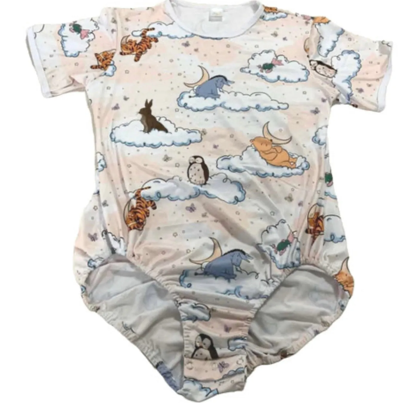 Pink Good Night Bear Bodysuit