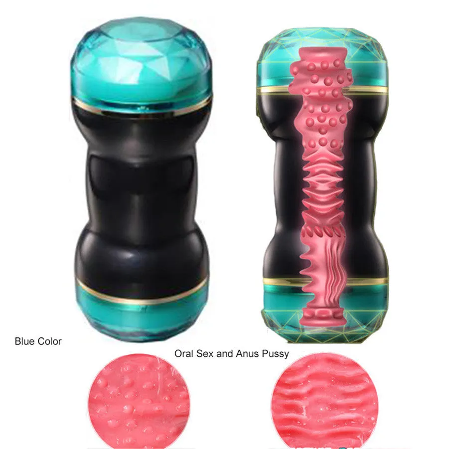 RENDS Japanese Dual Heads Masturbator Oral Pocket Pussy Asshole