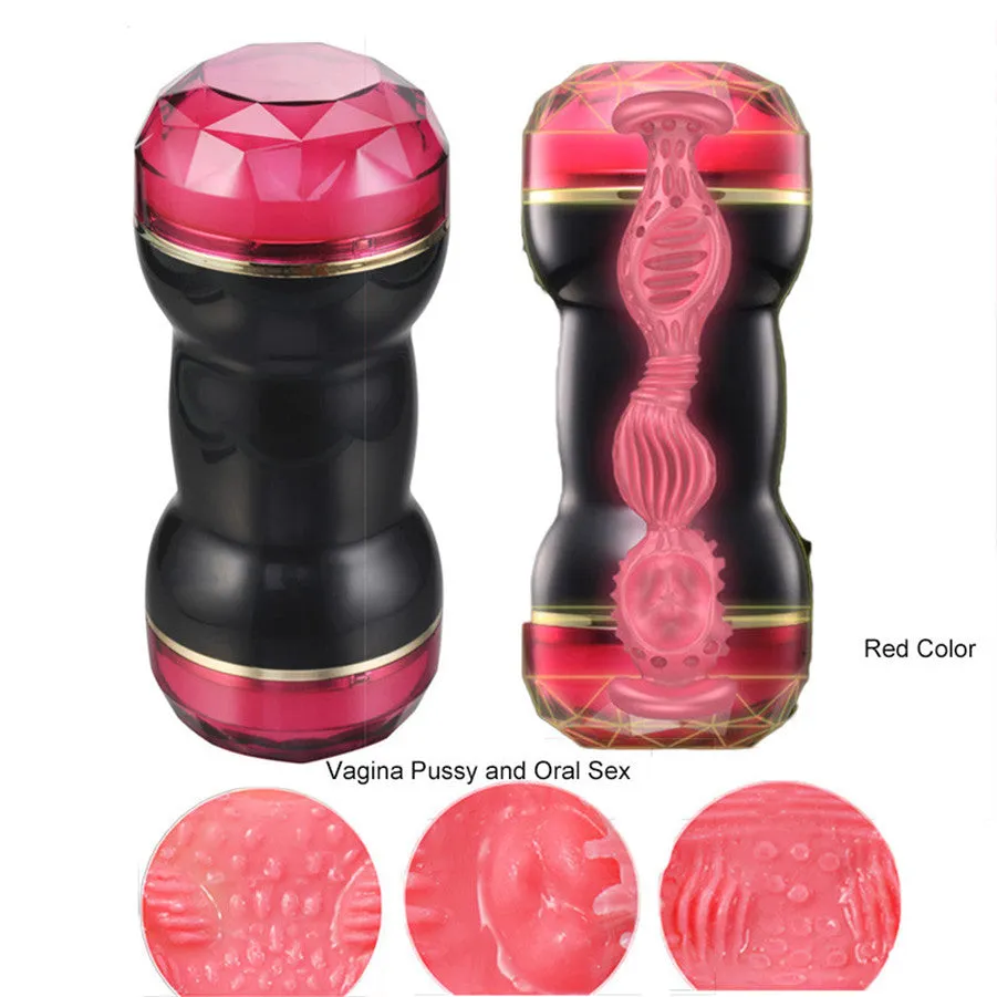 RENDS Japanese Dual Heads Masturbator Oral Pocket Pussy Asshole