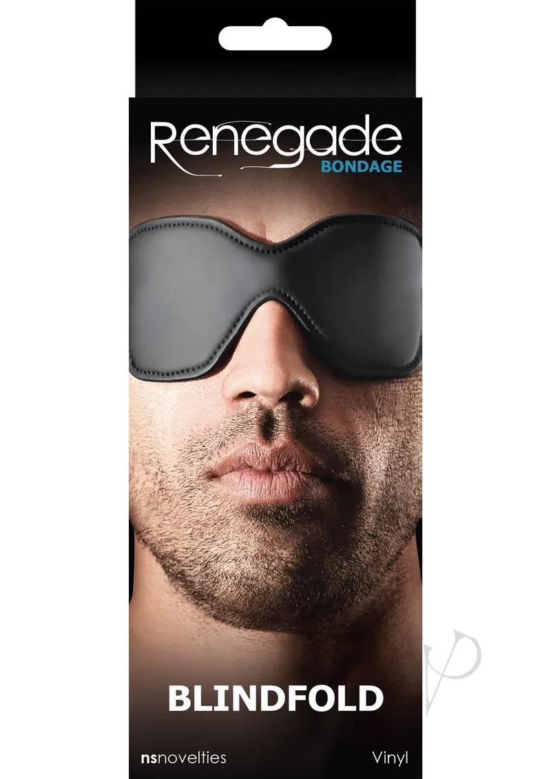 Renegade Bondage Blindfold Black