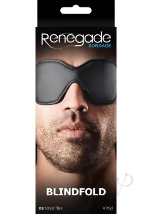 Renegade Bondage Blindfold Black