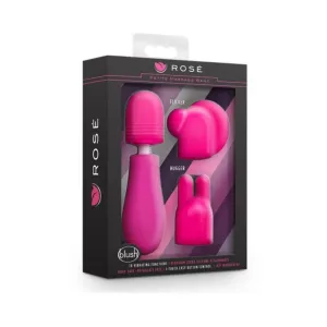 Rose - Petite Massage Wand - Pink