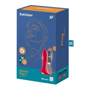 Satisfyer Rotator Plug 1  red