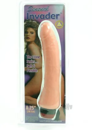 Sensual Invader #1 Vibrator - Flesh