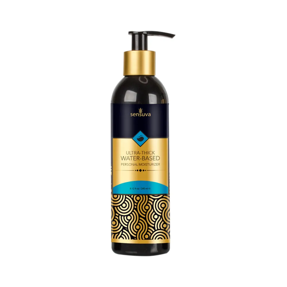 Sensuva Ultra Thick Water Based Moisturizer Unscented 8.12oz