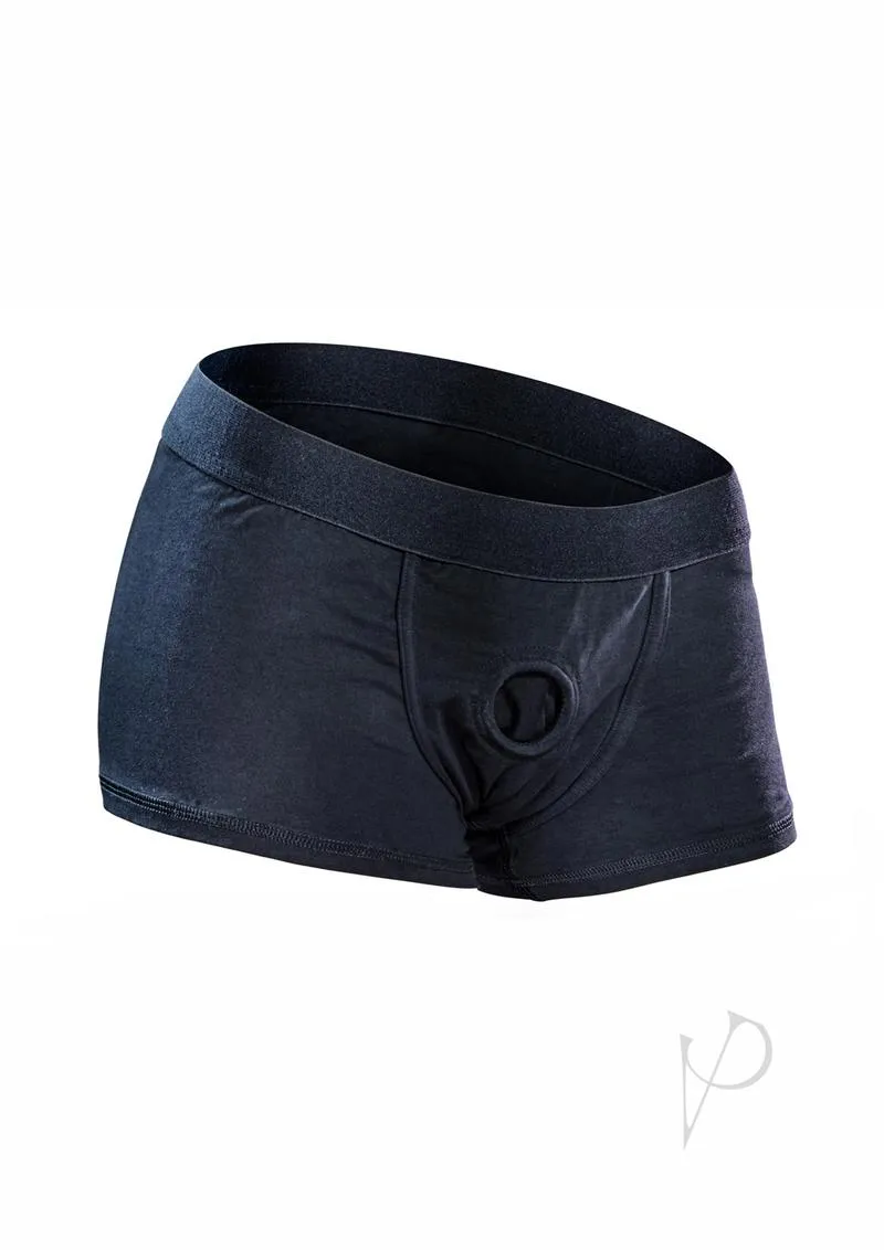 Temptasia Harness Briefs Lg Blk