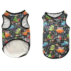 Trick or Treat Dino Pet Dog Cat T-Shirts