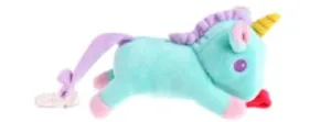 Unicorn 1Pcs Mini Stuffie Soother Pacifier Clip Binkie Buddies