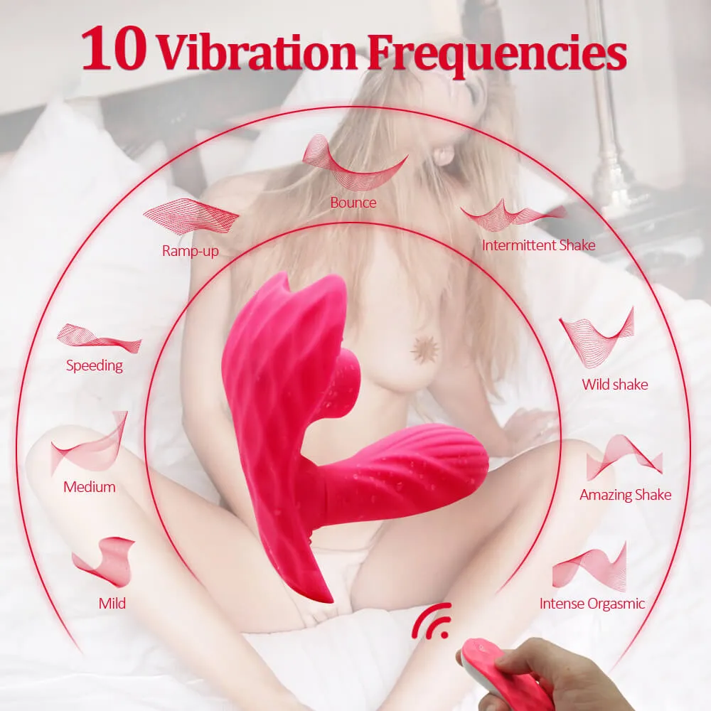 Wearable Vibrating Dildo For Women Clitoris Stimulator Remote Control Vibrator