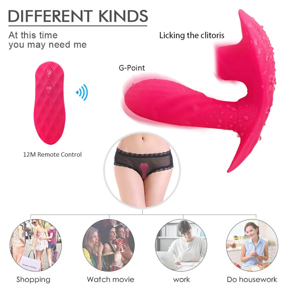 Wearable Vibrating Dildo For Women Clitoris Stimulator Remote Control Vibrator