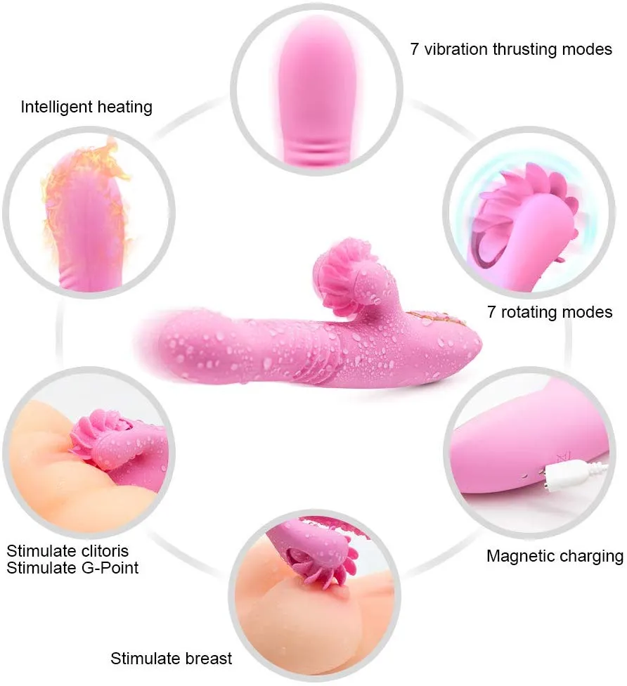 Wearable Vibrating Wand For Women G-spot Clitoris Stimulator