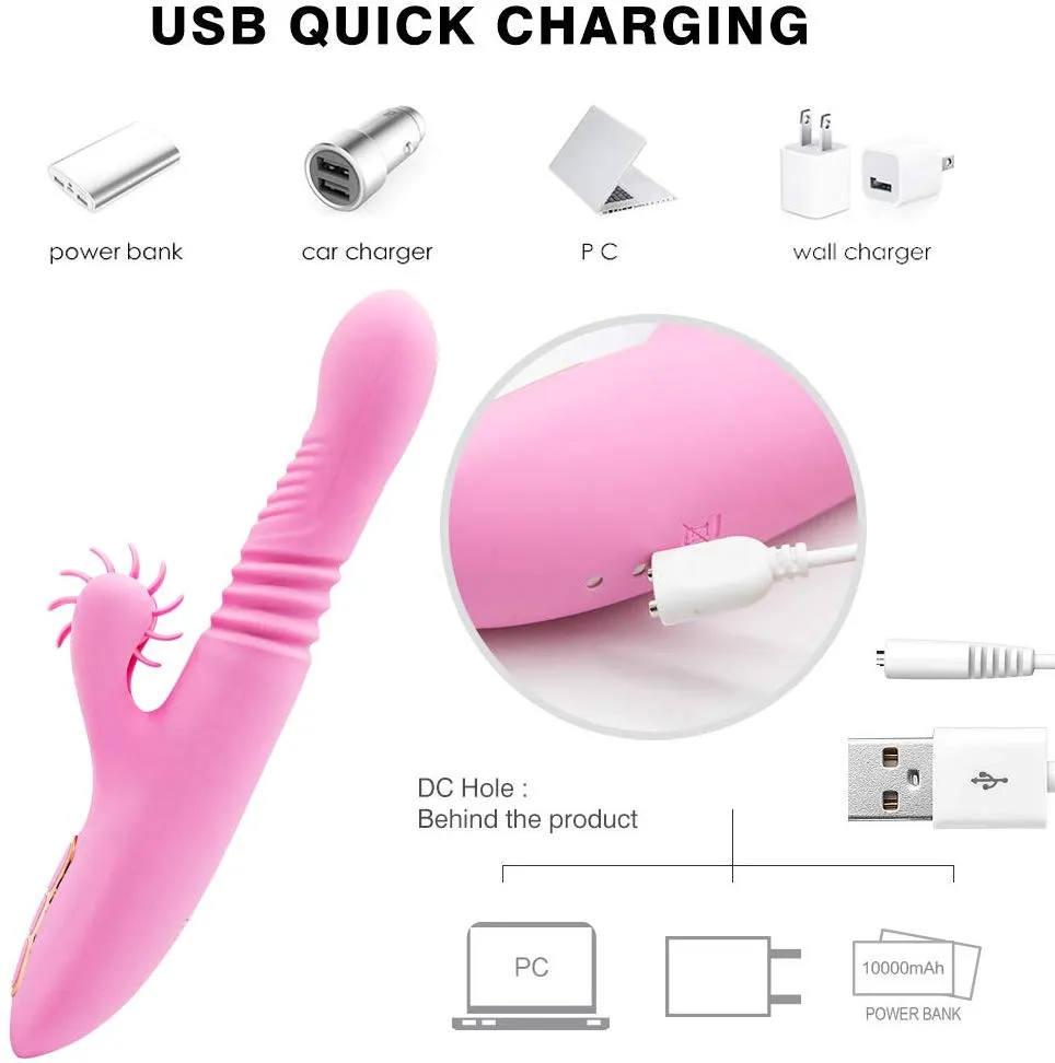 Wearable Vibrating Wand For Women G-spot Clitoris Stimulator