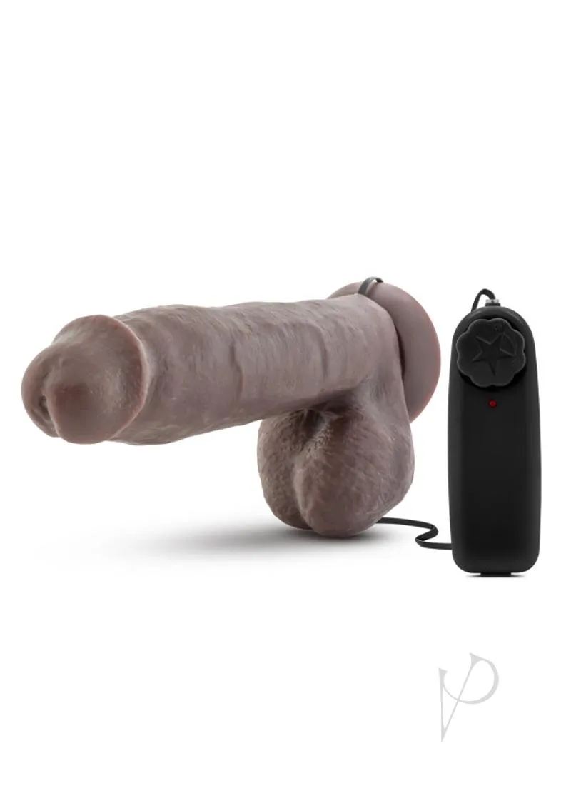 X5 Plus Vibrating Cock Chocolate 8